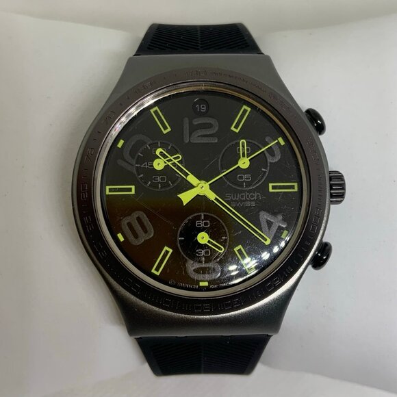 Swatch - Ray of Light Irony Swiss made Chronograph 4 Jewels Watch AG2009 running - Picture 1 of 10